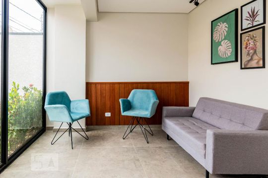 Hall de apartamento para alugar com 1 quarto, 30m² em Mirandópolis, São Paulo