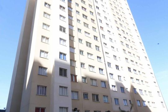 Fachada do bloco de apartamento à venda com 2 quartos, 41m² em Itaquera, São Paulo
