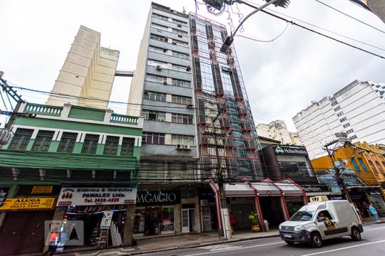 Fachada de kitnet/studio à venda com 1 quarto, 20m² em Centro, Niterói