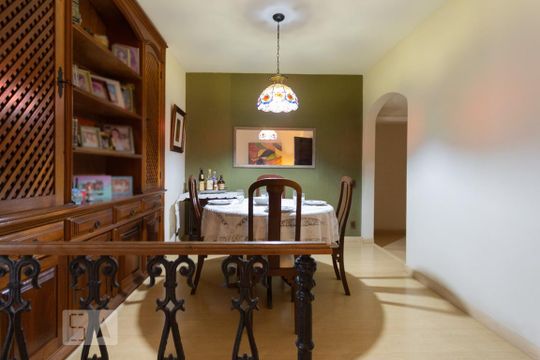 Sala de jantar de apartamento à venda com 3 quartos, 150m² em Grajaú, Rio de Janeiro