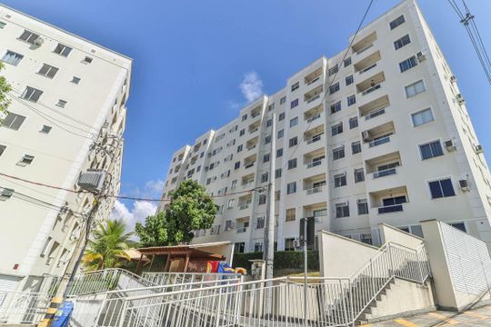 Fachada de apartamento à venda com 2 quartos, 52m² em Taquara, Rio de Janeiro