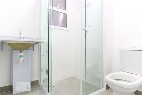 Banheiro de apartamento para alugar com 2 quartos, 55m² em Vila Industrial, São José dos Campos