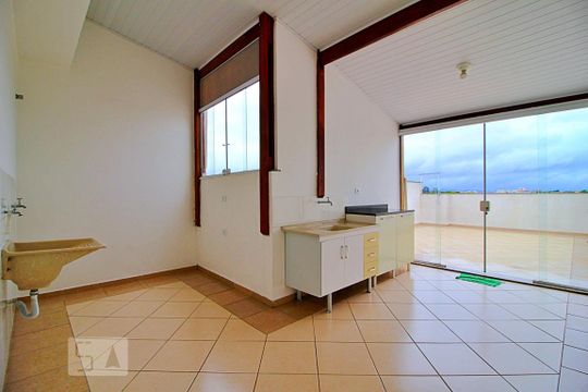 Cobertura / Área de Serviço de apartamento à venda com 2 quartos, 100m² em Parque Novo Oratório, Santo André