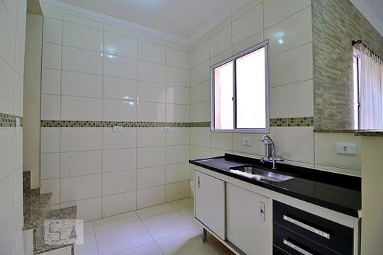 Cozinha de apartamento à venda com 2 quartos, 100m² em Parque Novo Oratório, Santo André