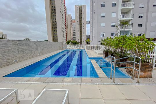 Área comum - Piscina de apartamento à venda com 1 quarto, 35m² em Mooca, São Paulo