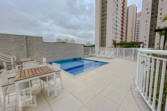 Área comum - Piscina de apartamento à venda com 1 quarto, 35m² em Mooca, São Paulo