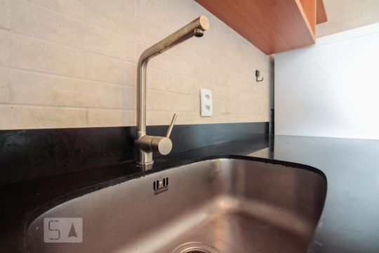 Cozinha de apartamento à venda com 1 quarto, 32m² em Mooca, São Paulo