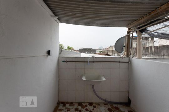 Área de Serviço de casa de condomínio para alugar com 2 quartos, 55m² em São Cristóvão, Rio de Janeiro