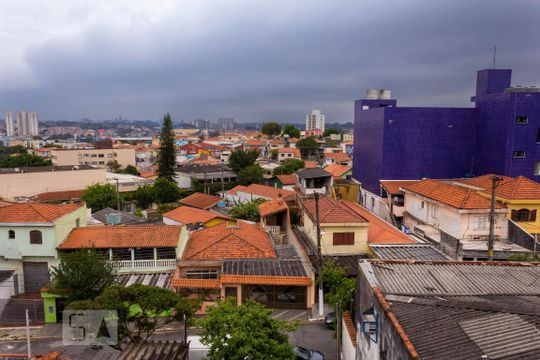 Vista do Quarto de kitnet/studio para alugar com 1 quarto, 28m² em Jordanópolis, São Bernardo do Campo