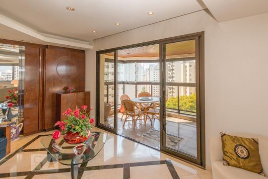 Sala/Bar de apartamento à venda com 3 quartos, 276m² em Campo Belo, São Paulo