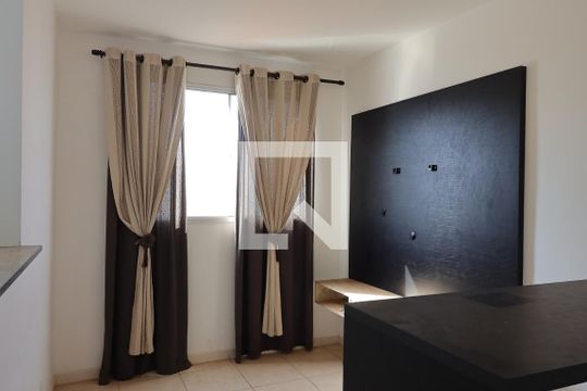 Sala de apartamento para alugar com 2 quartos, 48m² em Reserva Sul Condomínio Resort, Ribeirão Preto