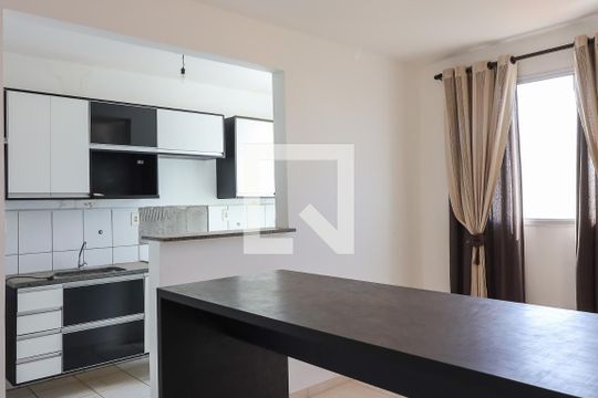 Sala de apartamento para alugar com 2 quartos, 48m² em Reserva Sul Condomínio Resort, Ribeirão Preto