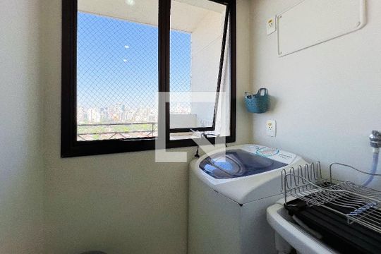 Área de Serviço de apartamento para alugar com 1 quarto, 54m² em Vila Olímpia, São Paulo