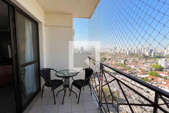 Sacada de apartamento para alugar com 1 quarto, 54m² em Vila Olímpia, São Paulo