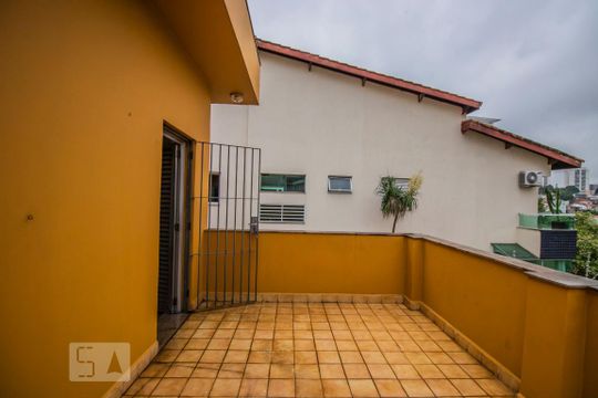 Varanda do Quarto 3 de casa à venda com 3 quartos, 450m² em Chácara Inglesa, São Paulo