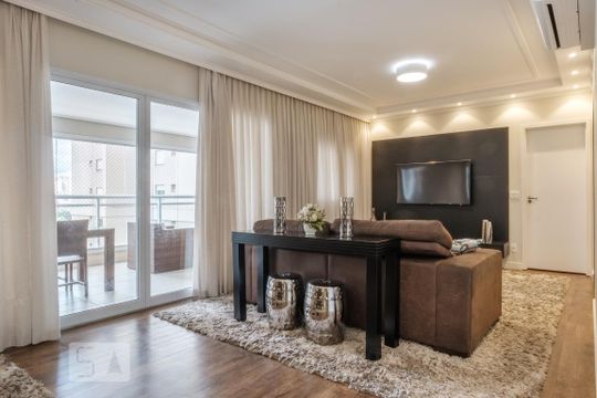 Sala de apartamento à venda com 3 quartos, 145m² em Barra Funda, São Paulo