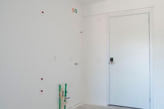 Cozinha de apartamento para alugar com 1 quarto, 36m² em Glória, Porto Alegre
