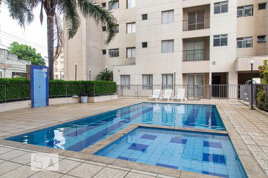 Área comum - Piscina de apartamento para alugar com 2 quartos, 49m² em Alto da Mooca, São Paulo