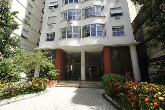 Fachada do Prédio de apartamento à venda com 4 quartos, 368m² em Laranjeiras, Rio de Janeiro
