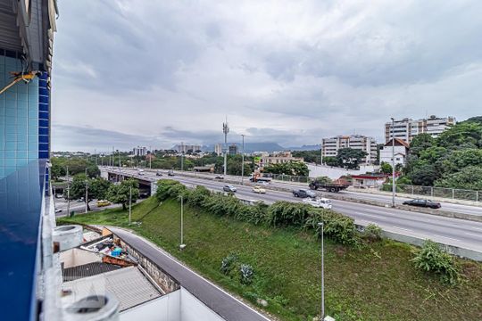 Vista da Varanda de apartamento à venda com 3 quartos, 127m² em Freguesia de Jacarepaguá, Rio de Janeiro