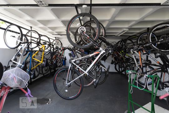 Bicicletário de apartamento à venda com 2 quartos, 64m² em Jardim América da Penha, São Paulo