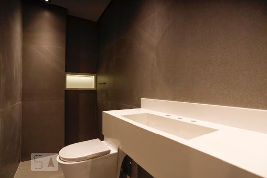 Banheiro da Suíte  de apartamento à venda com 2 quartos, 154m² em República , São Paulo