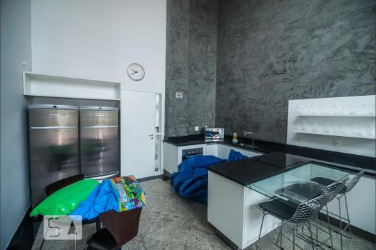 Área comum - Espaço Gourmet de apartamento à venda com 1 quarto, 180m² em Jardim Anália Franco, São Paulo