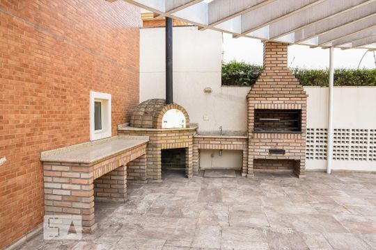 Área comum - Espaço Gourmet de apartamento à venda com 1 quarto, 180m² em Jardim Anália Franco, São Paulo