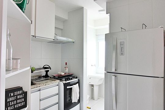 Cozinha de apartamento à venda com 2 quartos, 60m² em Assunção, São Bernardo do Campo