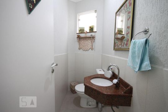 Lavabo de casa de condomínio à venda com 3 quartos, 237m² em Ipiranga, São Paulo