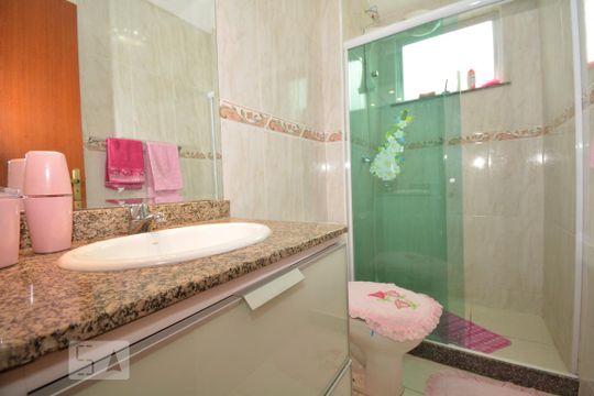 Banheiro da Suíte de apartamento à venda com 3 quartos, 97m² em Braz de Pina, Rio de Janeiro