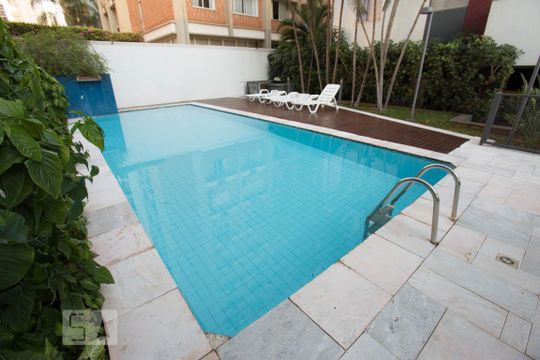 Área comum - piscina  de apartamento para alugar com 3 quartos, 120m² em Centro, Ribeirão Preto