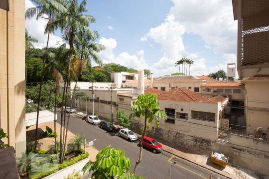 Vista da varanda da suíte de apartamento para alugar com 3 quartos, 120m² em Centro, Ribeirão Preto