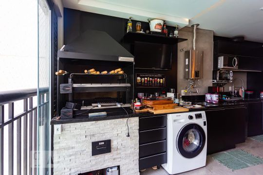 Varanda de apartamento à venda com 2 quartos, 61m² em Continental, Osasco