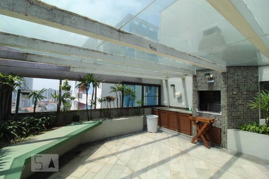 Churrasqueira de apartamento para alugar com 1 quarto, 45m² em Santo Antônio, São Caetano do Sul