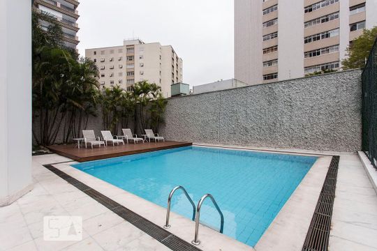 Área comum - Piscina de apartamento à venda com 2 quartos, 75m² em Itaim Bibi, São Paulo