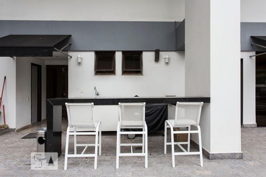 Área comum - Churrasqueira de apartamento à venda com 2 quartos, 75m² em Itaim Bibi, São Paulo