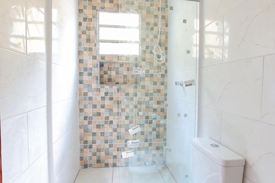 Banheiro de casa à venda com 1 quarto, 45m² em Jardim São Paulo, Guarulhos