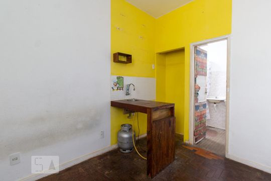 Cozinha de kitnet/studio à venda com 1 quarto, 20m² em Centro, Rio de Janeiro