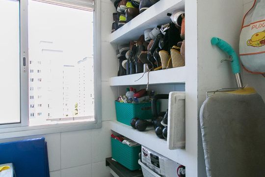 Área de Serviço de apartamento à venda com 2 quartos, 56m² em Vila Califórnia, São Paulo