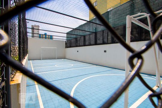 Área comum - Quadra esportiva de apartamento à venda com 4 quartos, 135m² em Parque das Nações, Santo André