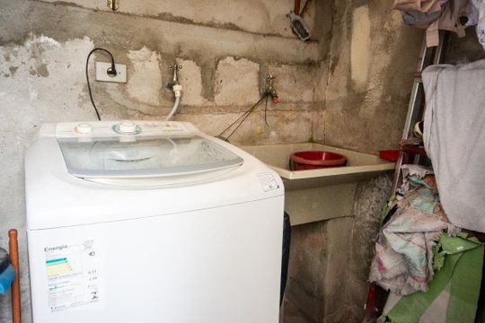 Área de Serviço de casa para alugar com 2 quartos, 160m² em Vila Gustavo, São Paulo
