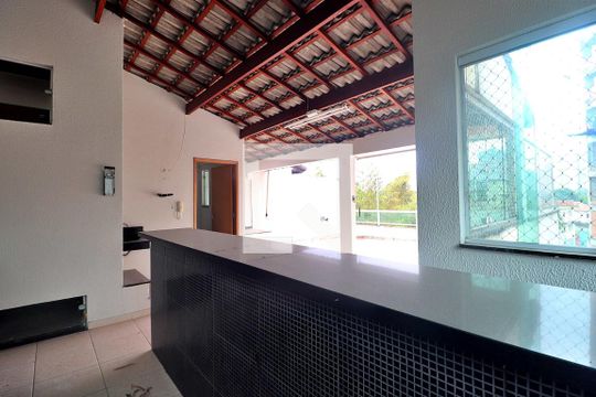 Área Gourmet de casa de condomínio à venda com 3 quartos, 235m² em Vila Guiomar, Santo André