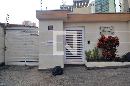 Fachada do Condomínio de casa de condomínio à venda com 3 quartos, 235m² em Vila Guiomar, Santo André