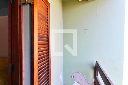 Varanda da Suíte de casa à venda com 4 quartos, 322m² em Vila Homero Thon, Santo André