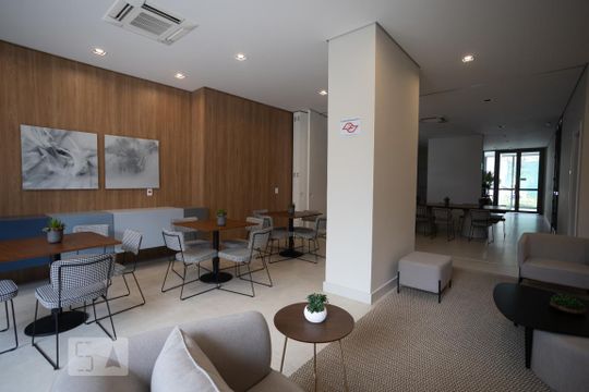 Salão de festas de apartamento para alugar com 1 quarto, 49m² em Mirandópolis, São Paulo