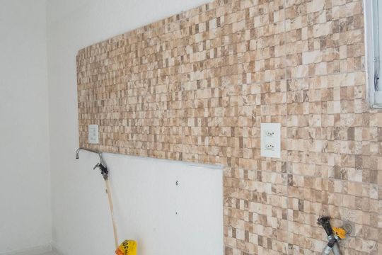 Cozinha e Área de Serviço de apartamento à venda com 2 quartos, 41m² em Hípica, Porto Alegre