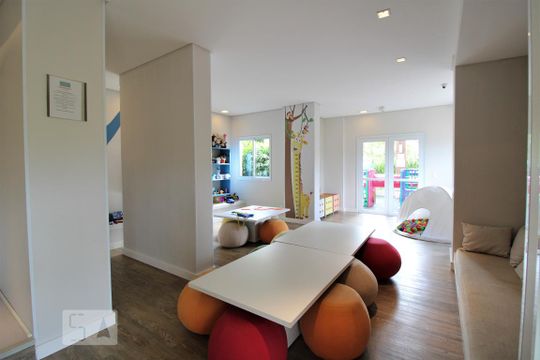 Área comum - Brinquedoteca  de apartamento para alugar com 2 quartos, 60m² em Vila Anastácio, São Paulo