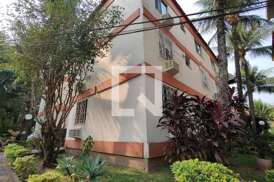 Fachada do bloco de apartamento à venda com 2 quartos, 59m² em Freguesia de Jacarepaguá, Rio de Janeiro