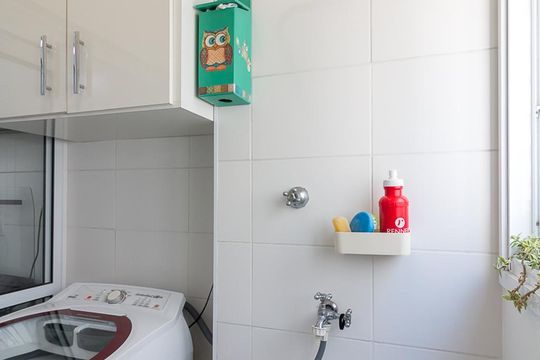 Área de serviço de apartamento para alugar com 3 quartos, 63m² em Ponte Grande, Guarulhos
